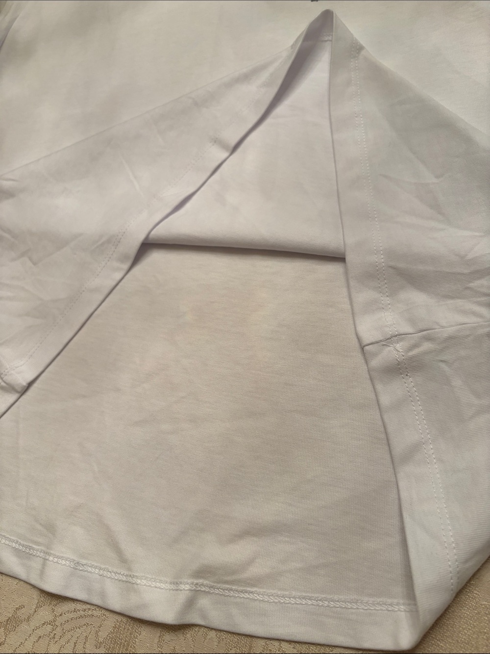Zara graphic logo Sophia cotton white crew neck t-shirt sz.M - Picture 10 of 12